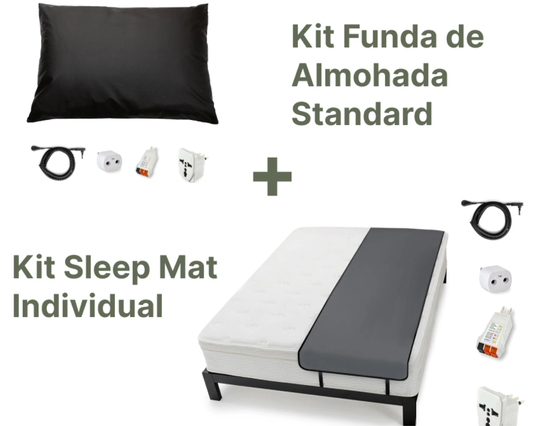 PACK Buenas Noches - Kit Sleep Mat Individual + Kit Funda de Almohada